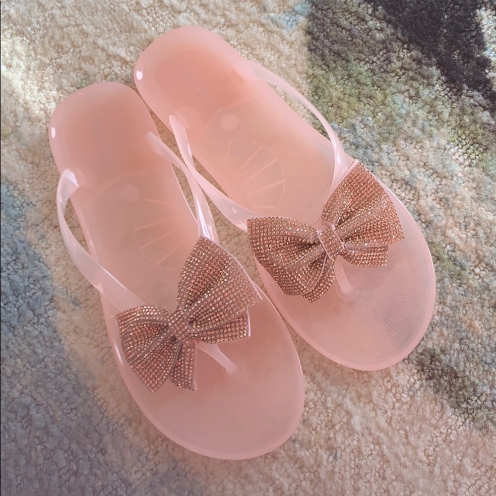 Jelly Bow slides - Brand New
